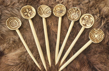 Load image into Gallery viewer, Orange Wood Spoons