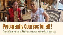 Load image into Gallery viewer, Carry on Crafting Pyrography Workshops Sunday 12th July 2026
