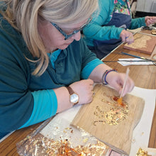 Load image into Gallery viewer, Pyrography at The Guildford Arts Festival