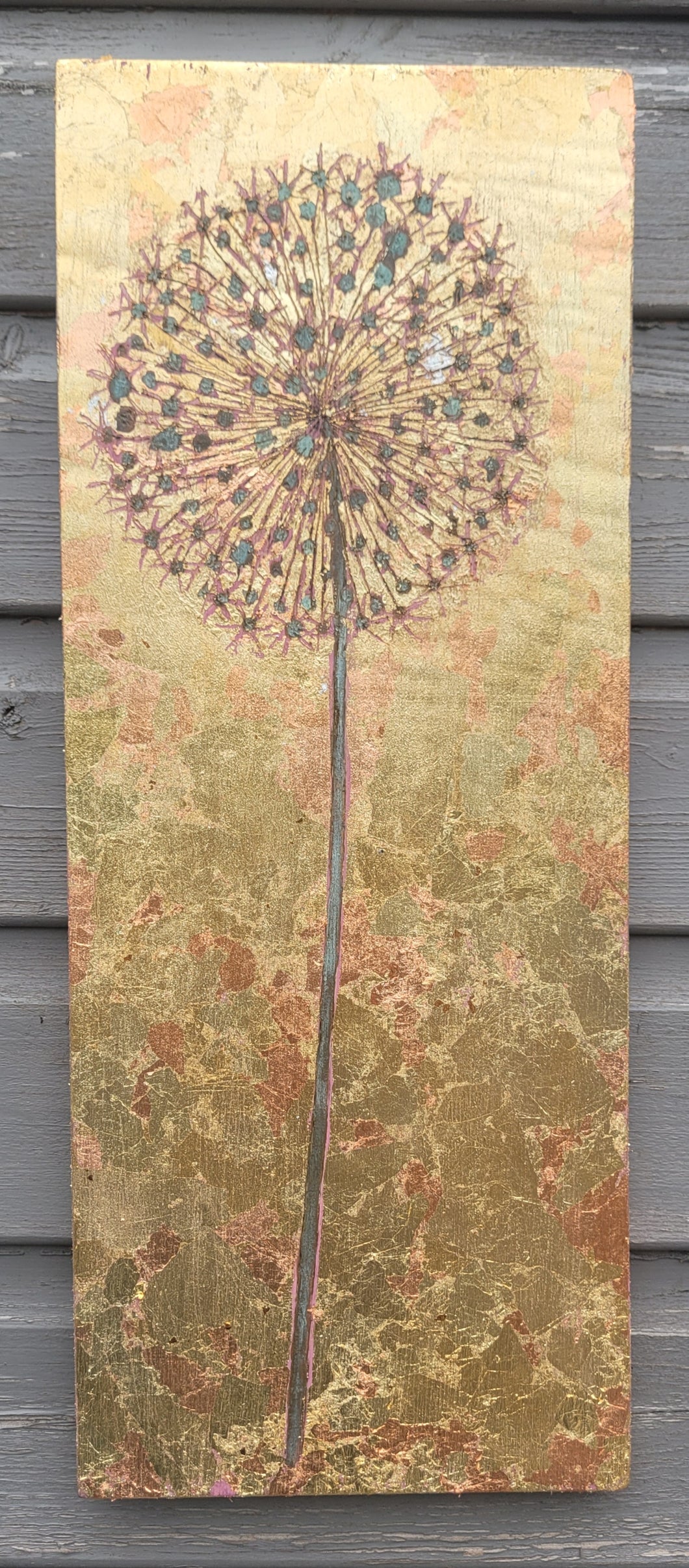 Allium Gold and Copper Leaf