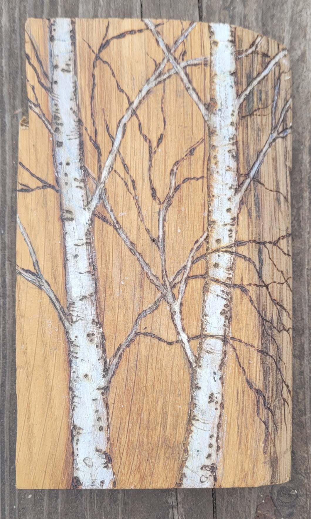 Birch on Character Oak