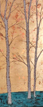 Load image into Gallery viewer, &quot;Shimmer&quot; Series of Gold and Copper Birch Trees
