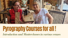 Load image into Gallery viewer, Carry on Crafting Festival Pyrography Workshops Sunday 21st July
