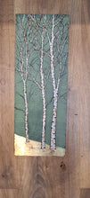 Load image into Gallery viewer, Green and Gold Birch Tree
