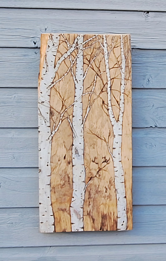 Rustic birch Large