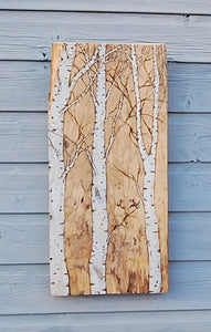 Rustic birch Large