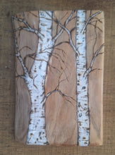 Load image into Gallery viewer, Birch on Rustic Wood
