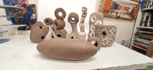 Load image into Gallery viewer, The Creative Club Sculpt, Burn and Carve Workshops at the earth studios.
