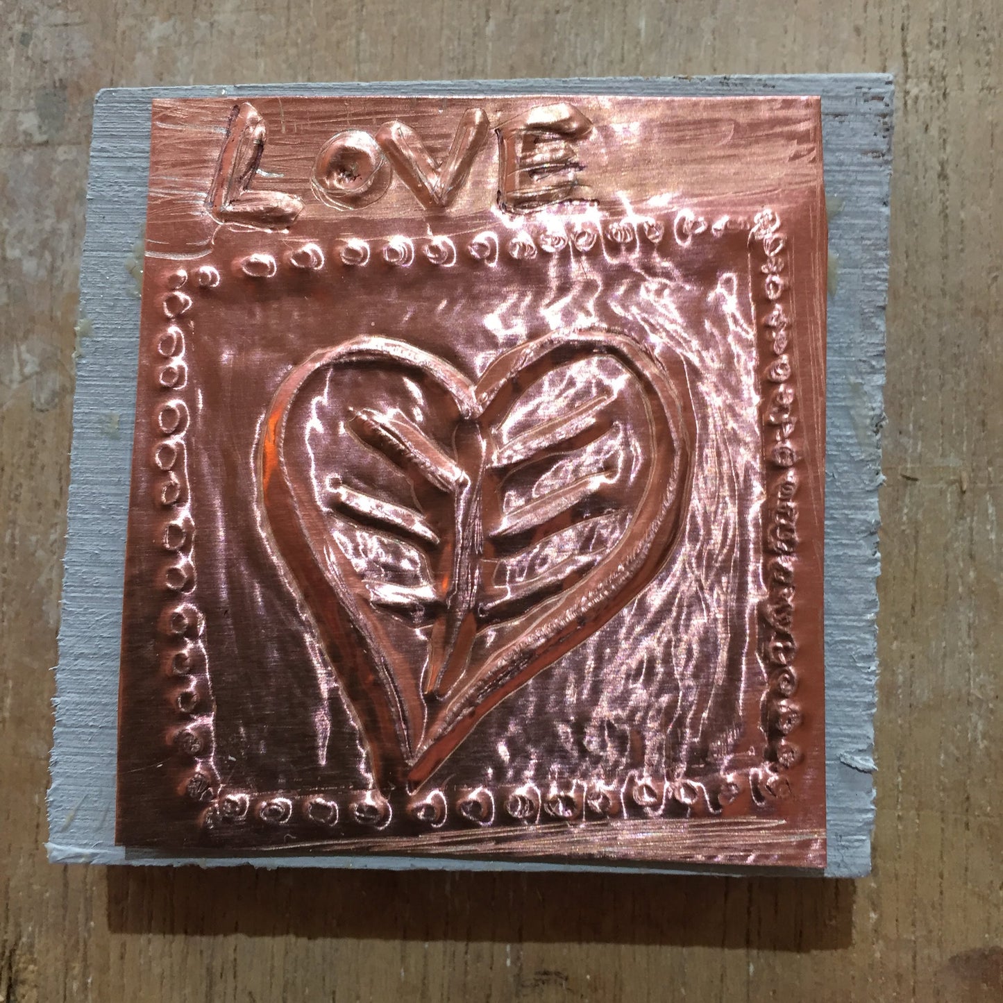 Copper Embossing Taster Workshops