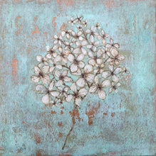 Load image into Gallery viewer, Hydrangea White and Green and Copper
