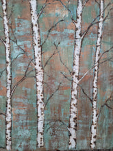 Load image into Gallery viewer, Textured Birch Trees
