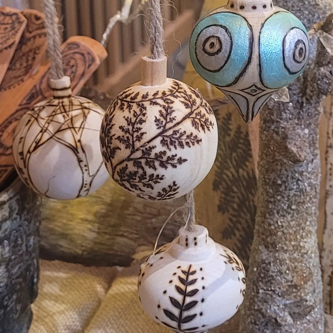 Patterned Onion Bauble