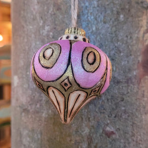 Patterned Onion Bauble